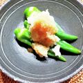 ｊｏｃｏｍｏｍｏｌａ's cooksnap of when they made 食欲がでるオクラのみぞれがけ.