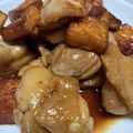 じっぽん's cooksnap of when they made 鶏もも肉と厚揚げの甘辛焼き.