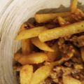 クックG7RMZG☆'s cooksnap of when they made ジャガイモとひき肉のカレーケチャップ炒め.