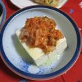 mmameco's cooksnap of when they made 超簡単！韓国風キムチ冷奴 包丁いらず.