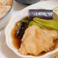 かけい飯's cooksnap of when they made 時短★めんつゆで茄子と胸肉揚げ浸し.