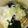 naki1227's cooksnap of when they made 前日の余り素麺で♡私の大好き素麺味噌汁.