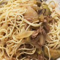 huu_ka's cooksnap of when they made ツナと玉ねぎの白だし和風パスタ.