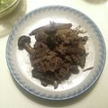 sakutakuhitoshu's cooksnap of when they made ◆簡単♡甘辛牛肉＆きのこ＆ごぼう炒め煮◆.