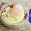 さくらん餅's cooksnap of when they made ずぼら飯♡絶品☆ベーコンエッグごはん.
