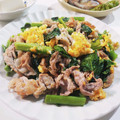 ☆はなちゃん☆☆'s cooksnap of when they made つるむらさきのふんわりマヨ卵炒め☆.