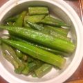 わぁ〜ぐなぁ〜's cooksnap of when they made オクラのオイマヨ昆布茶炒め.