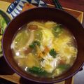 Ａオリゼー's cooksnap of when they made チンゲン菜とシメジの中華卵スープ.