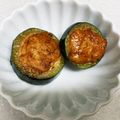 acquastone's cooksnap of when they made お弁当にも！ズッキーニの肉詰め.