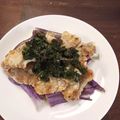 紅エール's cooksnap of when they made レンチンなすカリカリ豚バラのニラポンだれ.