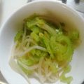 kyokoha's cooksnap of when they made 簡単苦くない☆ゴーヤともやしのナムル.