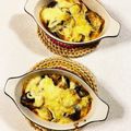 みぽぽ37's cooksnap of when they made 茄子ツナキムチのマヨチーズ焼き.