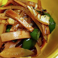 ブランシュkuu's cooksnap of when they made ナスとピーマンの焼き肉のタレ炒め.