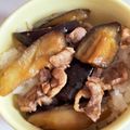 chi2230's cooksnap of when they made なすと豚ばらの甘辛丼.