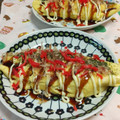 赤い電話's cooksnap of when they made 豚こまともやしのとん平焼き.