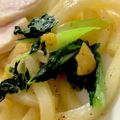 MULA's cooksnap of when they made 簡単！小松菜うどん♪♪.