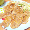 ぷぅーコ's cooksnap of when they made おろし玉ねぎが隠し味！豚肉の生姜焼き.