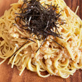 ジョンのお母ちゃん's cooksnap of when they made 簡単　しらすと納豆の美味しいパスタ♡.