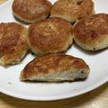 クック03KPAF☆'s cooksnap of when they made れんこん・塩・片栗粉だけ。れんこん餅.