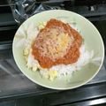 さつみう's cooksnap of when they made レンジで！野菜ジュースの絶品タコライス.