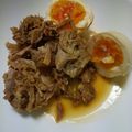 チロル¥655's cooksnap of when they made 牛すじ煮　〜ついでに角煮&煮卵〜.