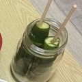 xMARILYNx's cooksnap of when they made グルグルきゅうりの一本漬け(1/2本).