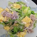 kirinda's cooksnap of when they made ふんわり玉子と春野菜の炒め物.