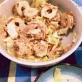 くーー〜's cooksnap of when they made キャベツナちくわの✿胡麻マヨサラダ✿.