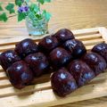 CAFEちん's cooksnap of when they made ココアとチョコチップのちぎりパン.