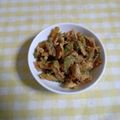 うぐいす♪'s cooksnap of when they made ゴーヤーと油揚げの卵炒め.