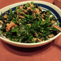 陽向のチビママ's cooksnap of when they made 中毒注意♡ほうれん草のナムル.