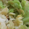 あゆたっくん's cooksnap of when they made お弁当に！ルクエで2分☆キャベツの煮物♪.