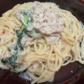 YYYm2121's cooksnap of when they made クリーム風ツナ缶パスタ.