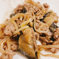makiyuzu's cooksnap of when they made なすのコク旨肉味噌炒め.