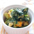 もすろー's cooksnap of when they made 小松菜とゆで卵の和え物.