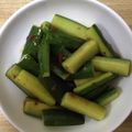 かおり♡♡♡'s cooksnap of when they made 焼肉屋さんの豆板醤きゅうり.