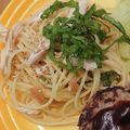 蜜茄子's cooksnap of when they made ささみと梅の冷製パスタ.