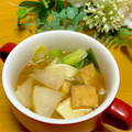 ルパンのかあさん☆彡's cooksnap of when they made 大根と厚揚げのお味噌汁（*´▽`*).