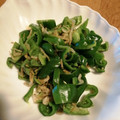 ナンキンハゼ's cooksnap of when they made ❀お弁当に❀桜えびとピーマンのごま油炒め.