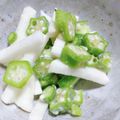 ＪＵＮちゃン's cooksnap of when they made 長いもとオクラの和えもの＊わさび風味.