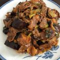 福田蘭堂's cooksnap of when they made 簡単！牛肉とナスのケチャップポン酢炒め.