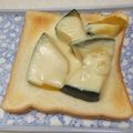 きらり流れ星's cooksnap of when they made ほっこり甘うま☆かぼちゃ煮チーズトースト.