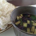 もぐらポンポン's cooksnap of when they made そうめんのなすとピーマンつけ麺.