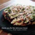inyako's cooksnap of when they made お好み焼き.