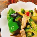 こじりす。's cooksnap of when they made ピリ辛が最高　夏野菜炒め.