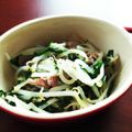 ミニートマト's cooksnap of when they made 簡単にあと1品♪豚ニラもやし炒め.