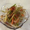 papikun's cooksnap of when they made 大量消費！懐かしい給食の味！もやしナムル.