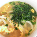 そらいろ猫's cooksnap of when they made 簡単5分♡ふんわり卵の鶏塩煮込みうどん.