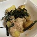 papikun's cooksnap of when they made ∮じゃが芋の✰明太子✰彡粉ふきいも風∮.