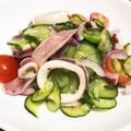 クックZ0AIRX's cooksnap of when they made イカとたっぷり野菜の粒マスタードマリネ.